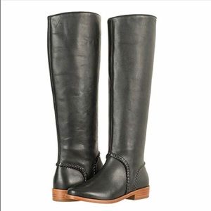 NWOB UGG Gracen Whipstich tall boot in black sz 10